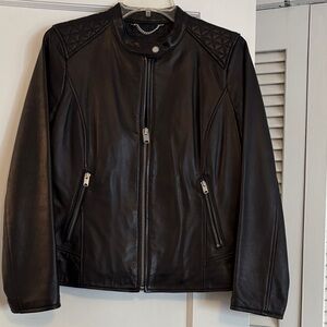 Marc New York Black Leather Jacket